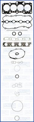 AJUSA with cylinder head gasket, without exhaust pipe gasket Engine gasket set 50258000 buy