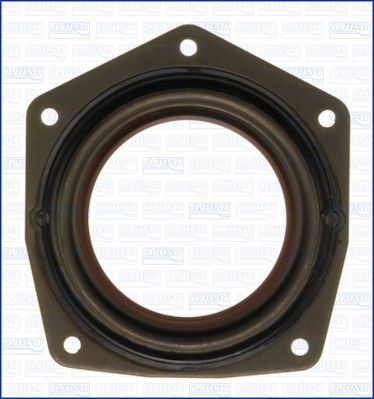 AJUSA 71002000 Crankshaft seal FKM (fluorocarbon rubber)
