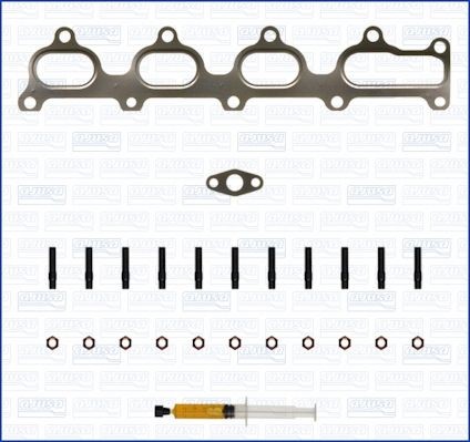 53049880024 AJUSA JTC11545 Mounting kit, charger Opel Astra G t98 2.0 OPC 192 hp Petrol 2005 price