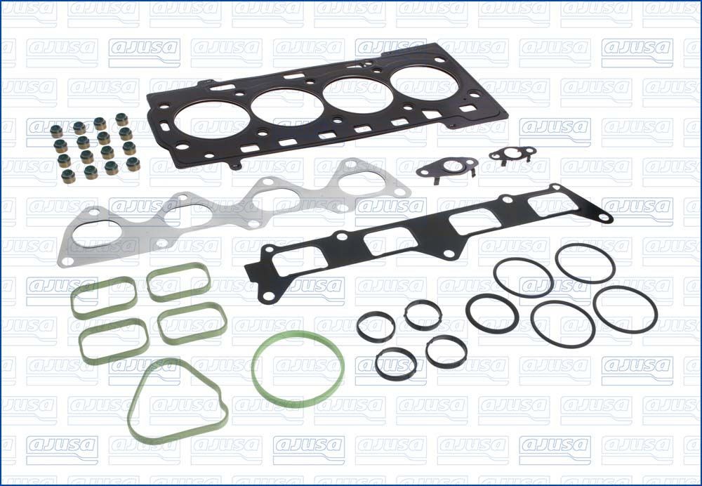 AJUSA 52272100 Gasket Set, cylinder head with cylinder head gasket, without exhaust pipe gasket
