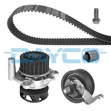 DAYCO KTBWP4831 Timing belt kit with water pump Audi A6 C5 Saloon 1.8 T 150 hp Petrol 1998 price