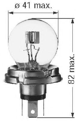 0 500 212 450 BERU P 45 t, 12V, 45/40W Bulb, headlight 212450 buy