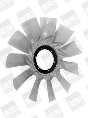 0 720 001 010 BERU LR010 Fan, radiator A5412050006