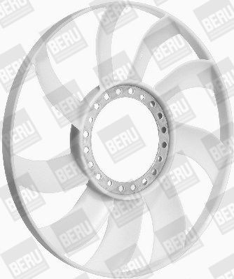 0 720 001 013 BERU LR013 Fan Wheel, engine cooling 7 101 785