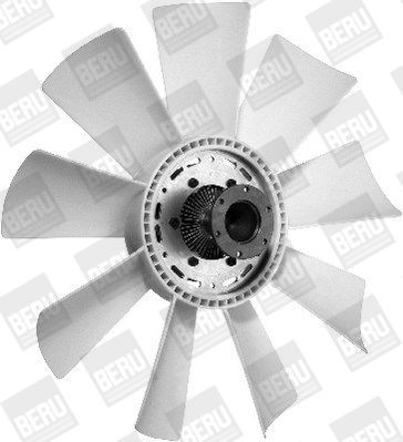 0 720 003 024 BERU LKK024 Fan, radiator 1459683
