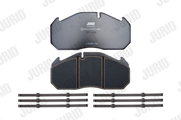 2903009560 Disc brake pads JURID 2903009560 review and test