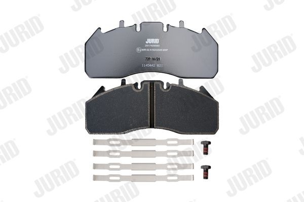 JURID Brake pad kit 2917409560