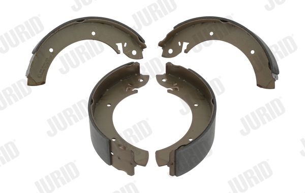 361046 JURID 254 x 57 mm, with accessories Thickness: 4,8mm, Width: 57mm Brake Shoes 361046J buy