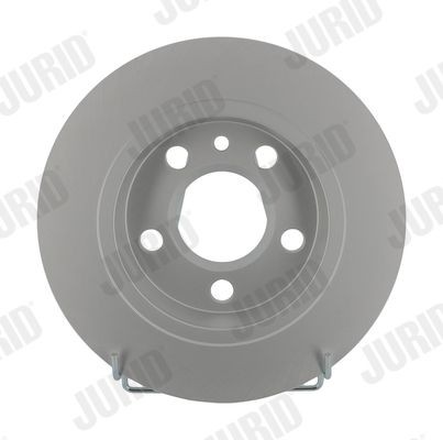 JURID 562057JC Brake disc 268x10mm, 5x112, solid, Coated
