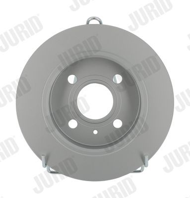 JURID 562071JC Brake disc 240x10mm, 4x100, solid, Coated