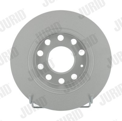 JURID 562191JC Brake disc 255x12mm, 10x112, solid, Coated