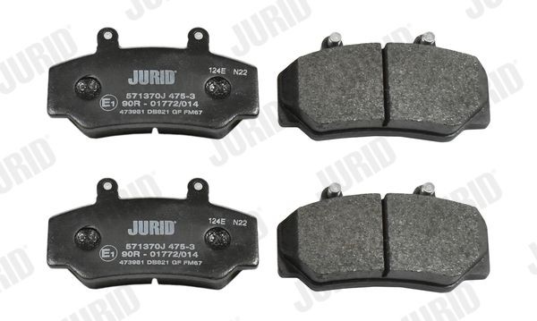 JURID Brake pad kit 571370J