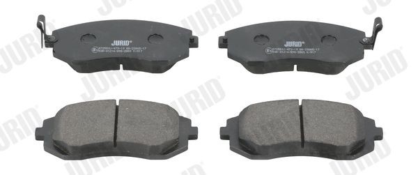 JURID 572550J Brake pads SUBARU XV 2017 in original quality