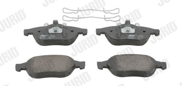 JURID 573025J Brake pad set not prepared for wear indicator, without accessories