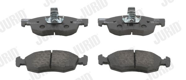 JURID 573130J Brake pad set not prepared for wear indicator, without accessories