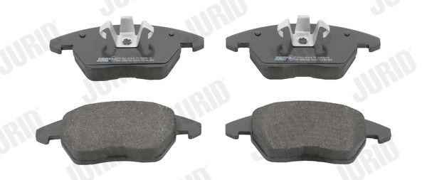 JURID 573134J Brake pad set not prepared for wear indicator, without accessories