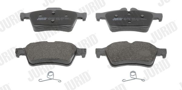 573186J JURID Brake pad set PEUGEOT not prepared for wear indicator, without accessories