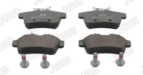 24922 JURID not prepared for wear indicator, with accessories Height 1: 56,1mm, Height: 56,1mm, Width: 103,8mm, Thickness: 17,2mm Brake pads 573315J buy