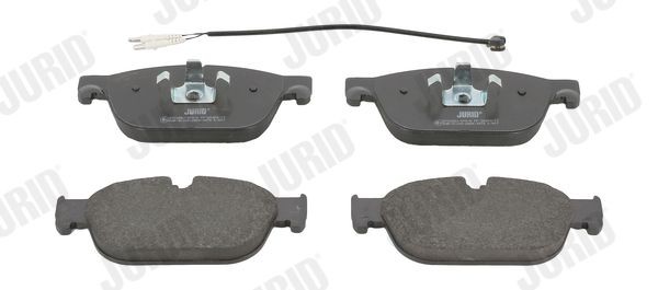 25069 JURID incl. wear warning contact Height 1: 75,1mm, Height: 75,1mm, Width: 180,1mm, Thickness: 16,9mm Brake pads 573338J buy