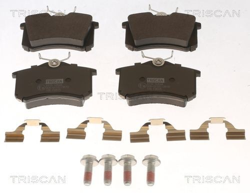 TRISCAN Комплект спирачно феродо, дискови спирачки 8110 10544