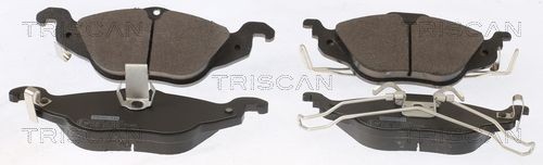 TRISCAN with acoustic wear warning Height: 62mm, Width: 177,7mm, Thickness: 18mm Brake pads 8110 24007 buy