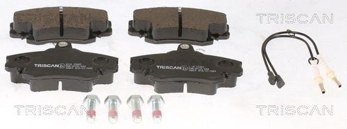 TRISCAN incl. wear warning contact Height: 64,8mm, Width: 99,6mm, Thickness: 18mm Brake pads 8110 25005 buy
