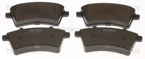 TRISCAN not prepared for wear indicator Height: 62,1mm, Width: 131,2mm, Thickness: 18,8mm Brake pads 8110 25030 buy