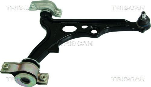 8500 12501 TRISCAN Control arm ALFA ROMEO with ball joint, with rubber mount, Control Arm, Grey Cast Iron