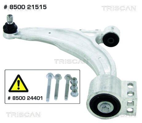 TRISCAN 8500 21515 Suspension arm with ball joint, with rubber mount, Control Arm