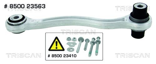 TRISCAN 8500 23563 Suspension arm with rubber mount, Semi-Trailing Arm