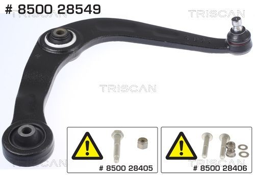 TRISCAN 850028549 Suspension arm 16 073 088 80