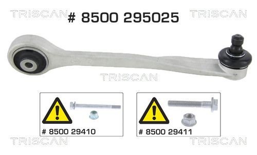 Audi A4 Suspension wishbone arm 7228911 TRISCAN 8500 295025 online buy
