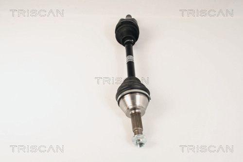 TRISCAN 854016572 CV axle shaft 633mm, for vehicles with ABS, for vehicles without ABS