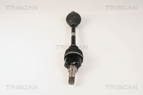 854016572 CV shaft 8540 16572 TRISCAN 633mm, for vehicles with ABS, for vehicles without ABS