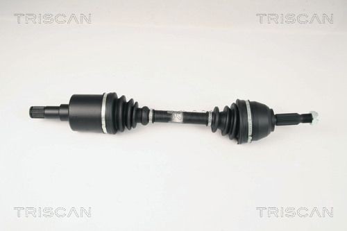 TRISCAN 630mm Length: 630mm, External Toothing wheel side: 25 Driveshaft 8540 16598 buy