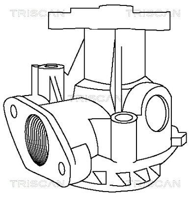 TRISCAN Water pump for engine 8600 10003