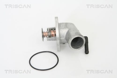 TRISCAN 8620 17692 Engine thermostat Opening Temperature: 92°C, with seal, Aluminium Housing, Integrated housing