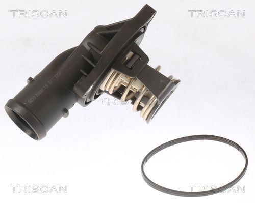 TRISCAN 8620 26687 Engine thermostat Opening Temperature: 87°C, with seal, Synthetic Material Housing, for integrated housing