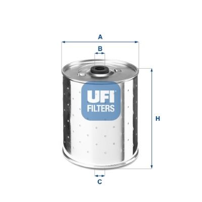 UFI 20.012.00 Oil filter Filter Insert