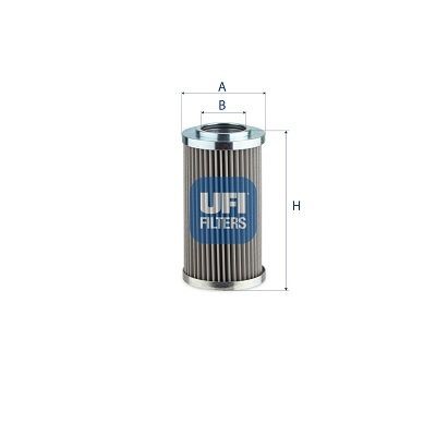 UFI 20.014.00 Oil filter 606 51 1
