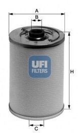 UFI Filter Insert Height: 142,5mm Inline fuel filter 21.062.00 buy