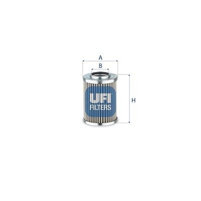 22.034.00 UFI Hydraulikfilter, Automatikgetriebe IVECO EuroTech MH