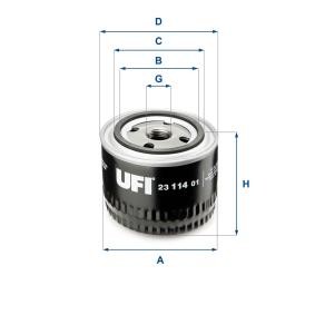Sofima S6100R Spin-On Oil Filter 