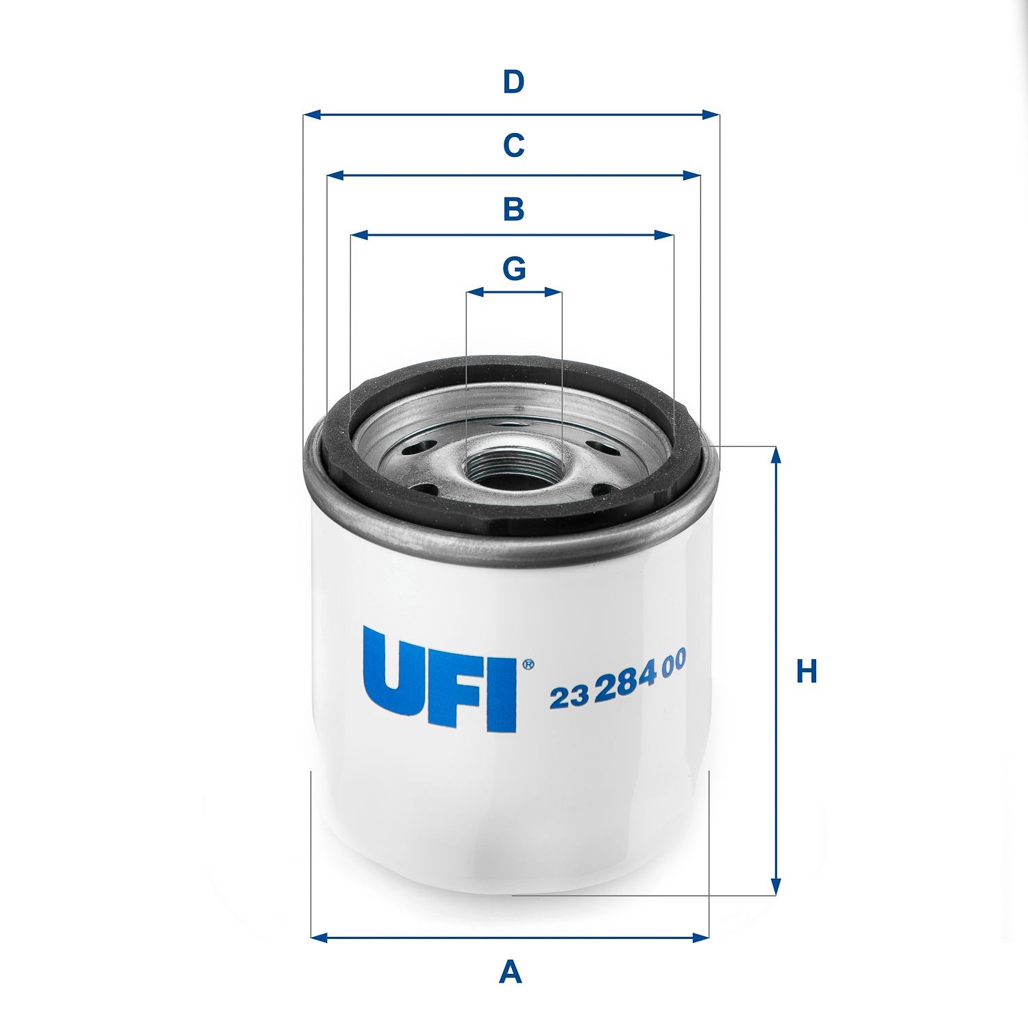 UFI M 20 X 1,5, with one anti-return valve, Spin-on Filter Inner Diameter 2: 61mm, Outer Diameter 2: 71mm, Ø: 76, 78mm, Height: 75,5mm Oil filters 23.284.00 buy
