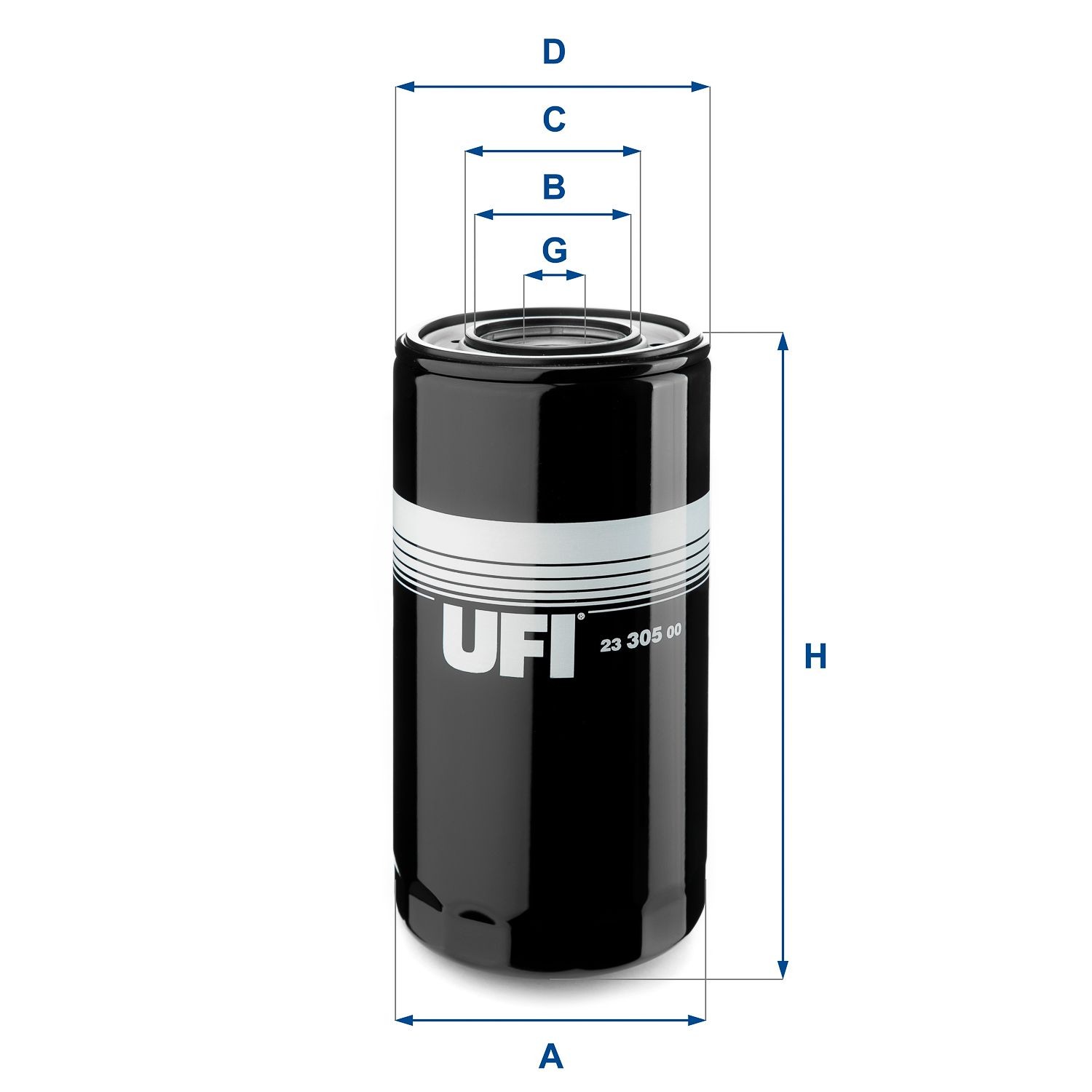 UFI 23.305.00 Oil filter 0952715