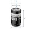 Ölfilter XS6E-6714-D1A UFI 23.440.00
