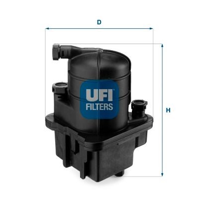 UFI 24.088.00 Fuel filter 7701479151