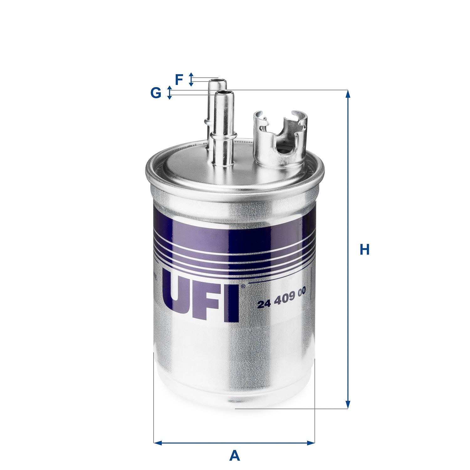 UFI 24.409.00 Fuel filter XS4Q 9155CC