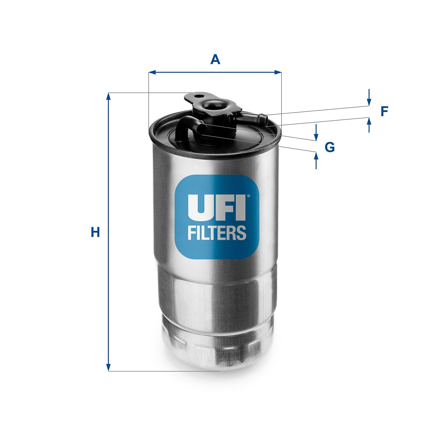 Original 24.427.00 UFI Fuel filter LAND ROVER