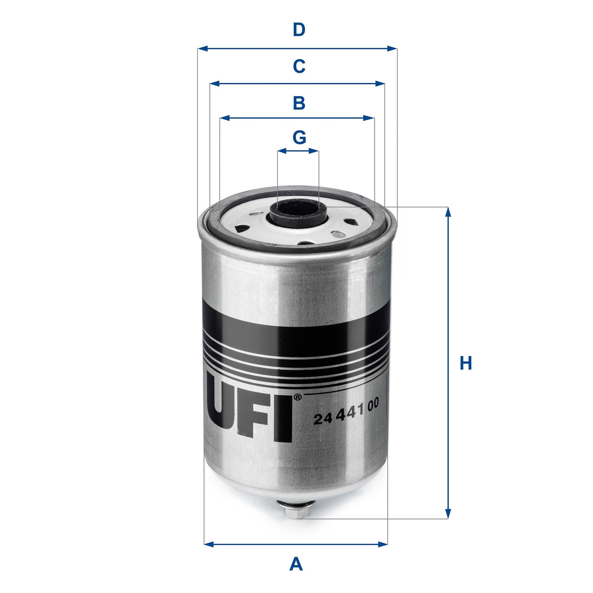 Great value for money - UFI Fuel filter 24.441.00